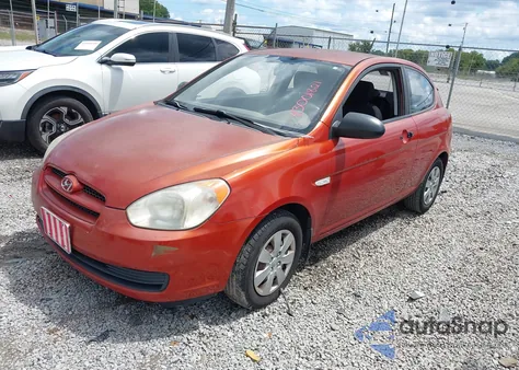 2008 Hyundai Accent Gs from USA, damaged, VIN KMHCM36C08U105187